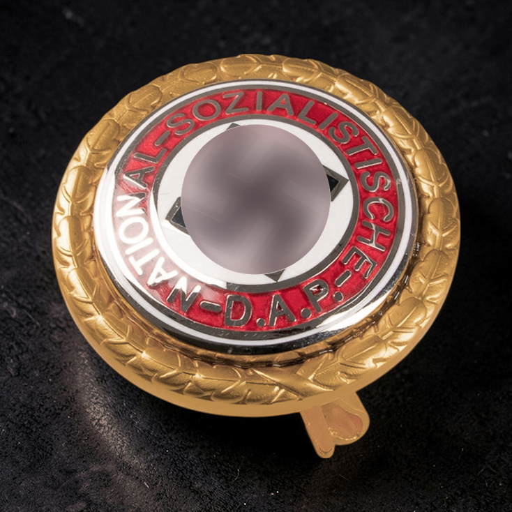 1940s German Golden Party Badge